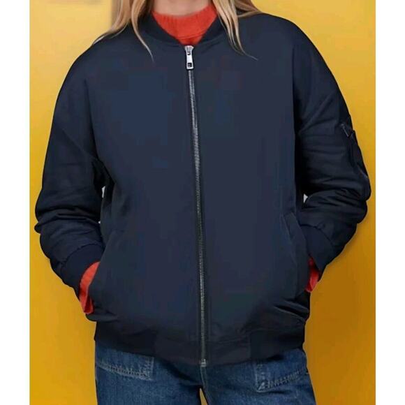 WHISTLES MARIA BOMBER JACKET SIZE 10 NEW WITH TAGS NWT EXCELLENT DESIGNER - Picture 2 of 7